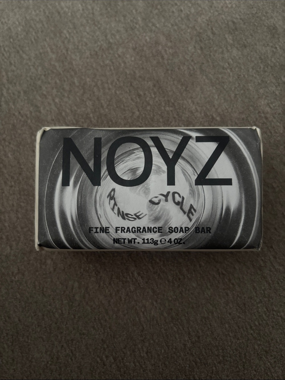 NOYZ Black and White Fine Fragrance Soap Bar